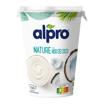Alpro Dessert Végétal Nature Coco Base Soja Alpro - 500g