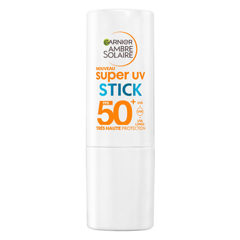 Image de GARNIER AMBRE SOLAIRE SUPER UV STICK SPF50 9GR