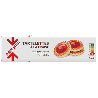 Image de Tartelettes à la fraise PRIX MINI