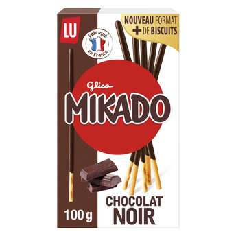 Image de Biscuits chocolat noir MIKADO Lu, paquet