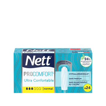 Image de Tampons sans applicateur pro confort normal NETT