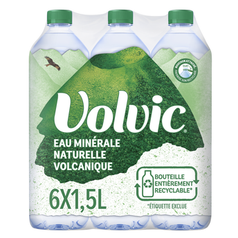 Image de Eau minérale naturelle plate VOLVIC