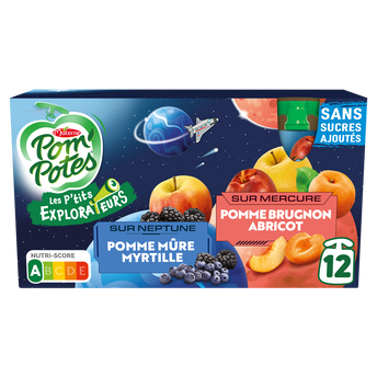 Image de Compotes Gourdes Les P'tits Explorateurs Sur Neptune & Sur Saturne POM'POTES