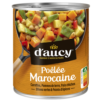 Image de Poêlée marocaine D'AUCY - Boîte 580g