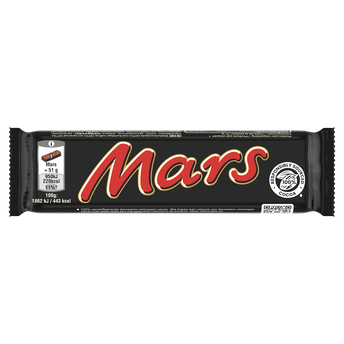 Image de Barre chocolat au lait et caramel MARS