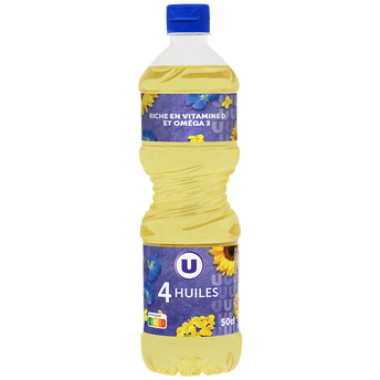 Image de U
Mélange 4 huiles bouteille de