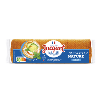 Image de Toasts ronds nature JACQUET
