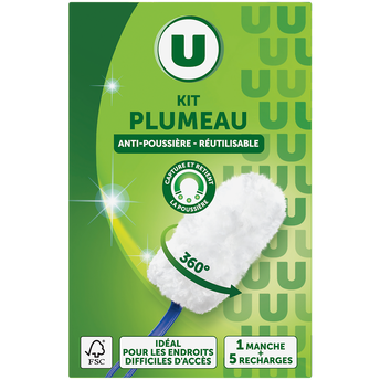 Image de U
Kit plumeau dépoussiérant 360°  1