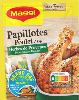 Image de Papillotes de poulet herbes de Provence MAGGI sachet