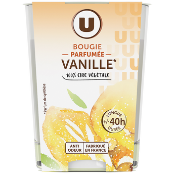 Image de U
Bougie parfumée vanille