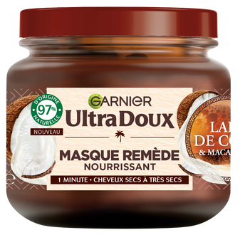Image de Masque Remède Nourrissant Lait de Coco Macadamia ULTRA DOUX