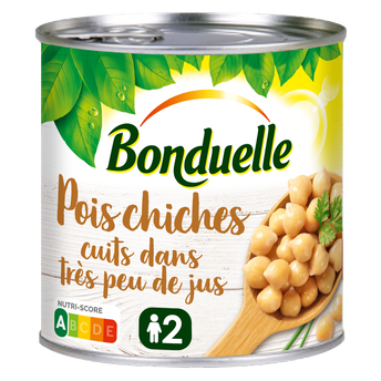 Image de Pois chiches très peu de jus BONDUELLE - Boîte