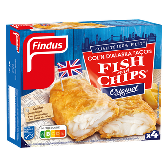 Image de Fish&chips colin x4