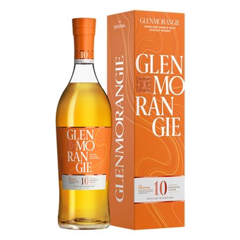Image de Scotch whisky single malt 10 ans d'âge GLENMORANGIE Original, 40°, 70cl sous