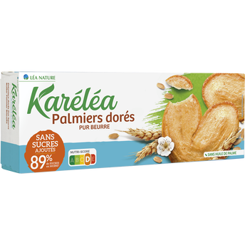 Image de Palmiers sans sucre ajouté KARELEA, étui de