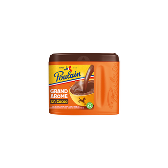 Image de Chocolat en Poudre Grand Arôme 32% de cacao POULAIN - Boîte de
