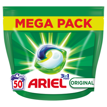 Image de ARIEL - Lessive en Capsules - Original - 50 lavages - 1.025