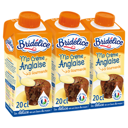 Creme Anglaise Uht Bridelice 3x20cl Super U Hyper U U Express