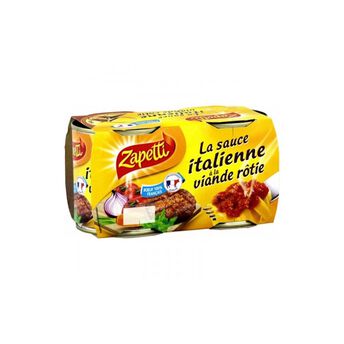 Image de Sauce Italienne à la viande rôtie ZAPETTI boîte 2x1/4