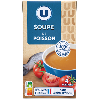 Image de U
Soupe de poisson brique