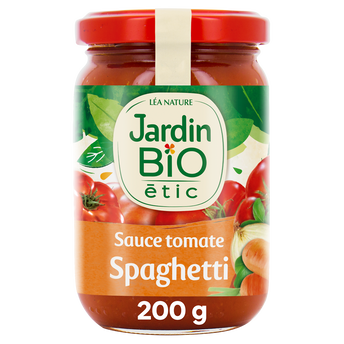 Image de Sauce tomate pour spaghetti bio JARDIN BIO, bocal de