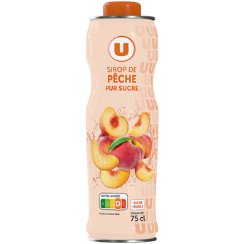 Image de U
Sirop de pêche  bidon de