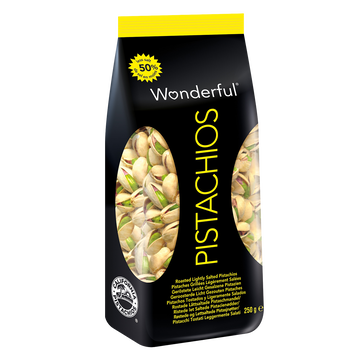 Wonderful Pistache Légèrement Salée, Wonderful, Sachet 250g