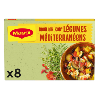 Image de MAGGI Bouillon Kub Légumes Méditérannéens 8 cubes