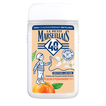 Image de Gel Douche bio extra doux fleur d'oranger LE PETIT MARSEILLAIS