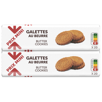 Image de Biscuits Galettes au beurre PRIX MINI - paquet