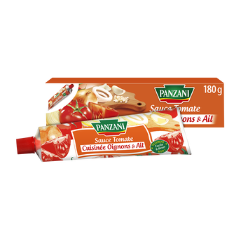 Image de Sauce Tube Tomates ail et oignons PANZANI