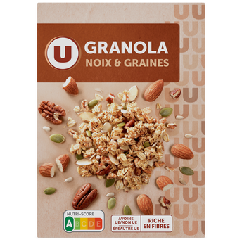 Image de U
Céréales Granola Noix & Graines