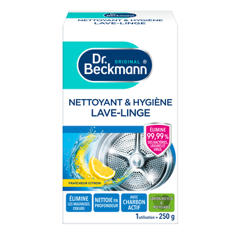 Image de Nettoyant poudre hygiène lave-linge DR BECKMANN, boîte de