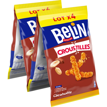 Image de Biscuits apéritifs cacahuètes Croustilles BELIN - Paquet de