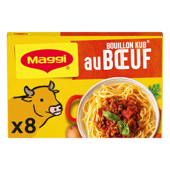 Image de Bouillon cube boeuf MAGGI, boite de 8 cubes