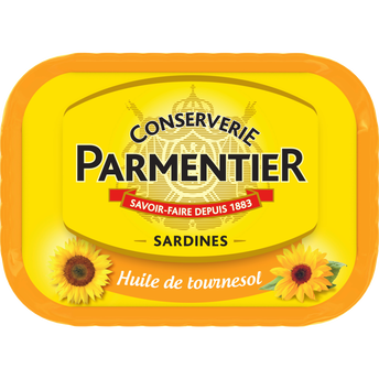 Image de Sardines huile de tournesol PARMENTIER