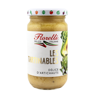 Image de Délice d'artichauts FLORELLI, pot en verre de