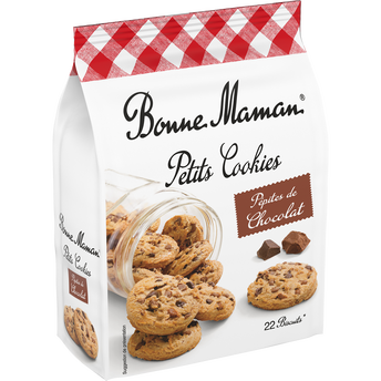 Image de Petits cookies aux pépites de chocolat BONNE MAMAN