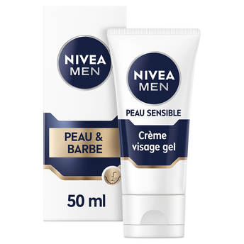 Image de Gel Visage & barbe peau sensible Camomille NIVEA