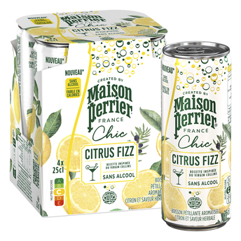 Image de Boisson Gazeuse aromatisée Citrus Fizz MAISON PERRIER CHIC
