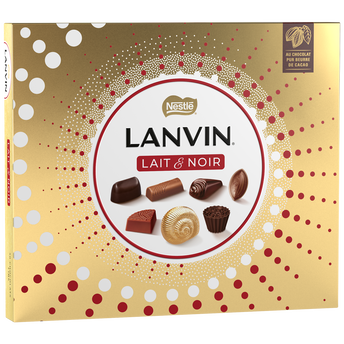 Image de Assortiment Confiserie Chocolat LANVIN assortiment lait et noir