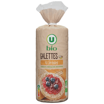 Image de U BIO
Galettes 4 céréales