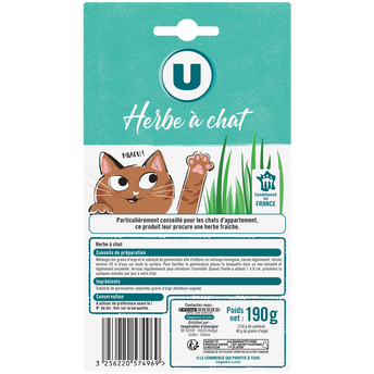 Image de U
Herbes pour chat