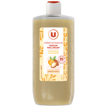 Image de U
Crème de douche miel & argan, flacon