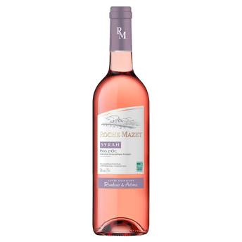 Image de Vin rosé Pays d'Oc IGP, Vin rosé, Roche Mazet syrah