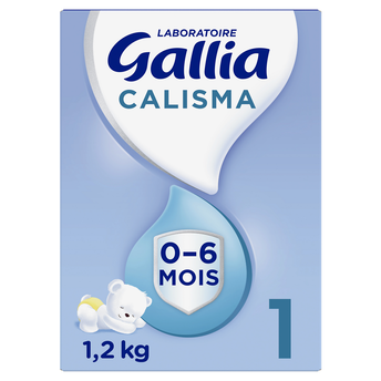 Image de Lait en poudre bébé 1er âge de 0 à 6 mois GALLIA CALISMA boîte
