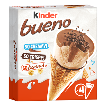 Image de Cônes glacés KINDER BUENO classique x4