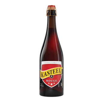 Image de Bière fruitée KAASTEL rouge, 8° bouteille de