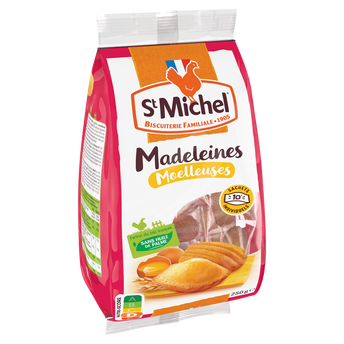 Image de Madeleines moelleuses ST MICHEL - x10 sachets - Le paquet de