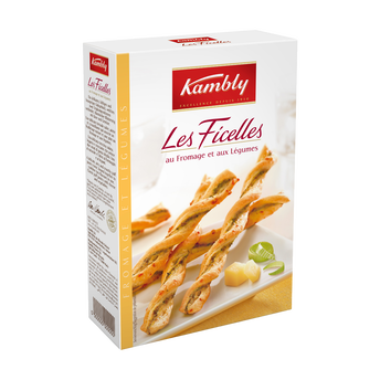 Image de Ficelles au fromage et aux légumes KAMBLY